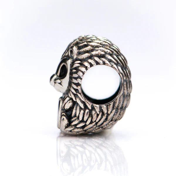 VIP-CHARMS Cute Hedgehog Bead Charm (ME0059) silver sterling-silver Charm by The Alternative Bead. Your Official VIP-CHARMS Retailer from Germany