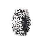 Elfbeads Snowflake Spacer silver sterling-silver Spacer by The Alternative Bead. Your official Elfbeads Retailer from Germany