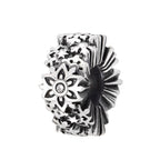 Elfbeads Snowflake Spacer silver sterling-silver Spacer by The Alternative Bead. Your official Elfbeads Retailer from Germany
