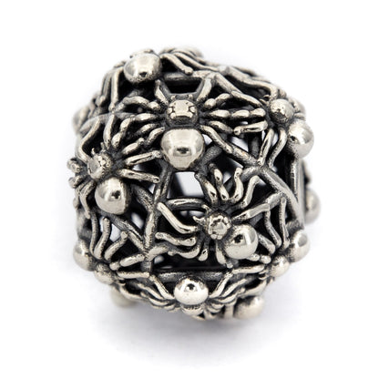  Elfbeads Spider Nest Charm by The Alternative Bead 