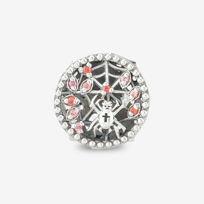 Praan Spiderweb Castle Charm silver sterling-silver Bead by The Alternative Bead. Your official Praan Retailer from Germany