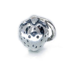 Aurora Charm Sweetheart Strawberry Charm silver sterling-silver Dangle by The Alternative Bead. Your official Aurora Charm Retailer from Germany