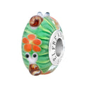 Elfbeads Summertime Blossom Snails green glass Bead by The Alternative Bead. Your official Elfbeads Retailer from Germany