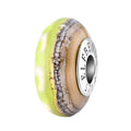 Elfbeads Sunlime Dune green; brown glass Bead by The Alternative Bead. Your official Elfbeads Retailer from Germany