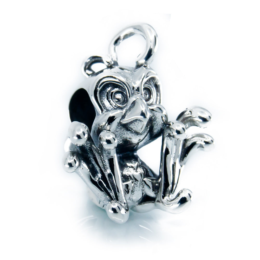 The Alternative Bead: Aurora Charm - Sunny The Parrot Charm Sterling Silver Charm Picture 1