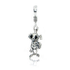 Aurora Charm Swampy the Creature from the Misty Lagoon silver sterling-silver Dangle by The Alternative Bead. Your official Aurora Charm Retailer from Germany