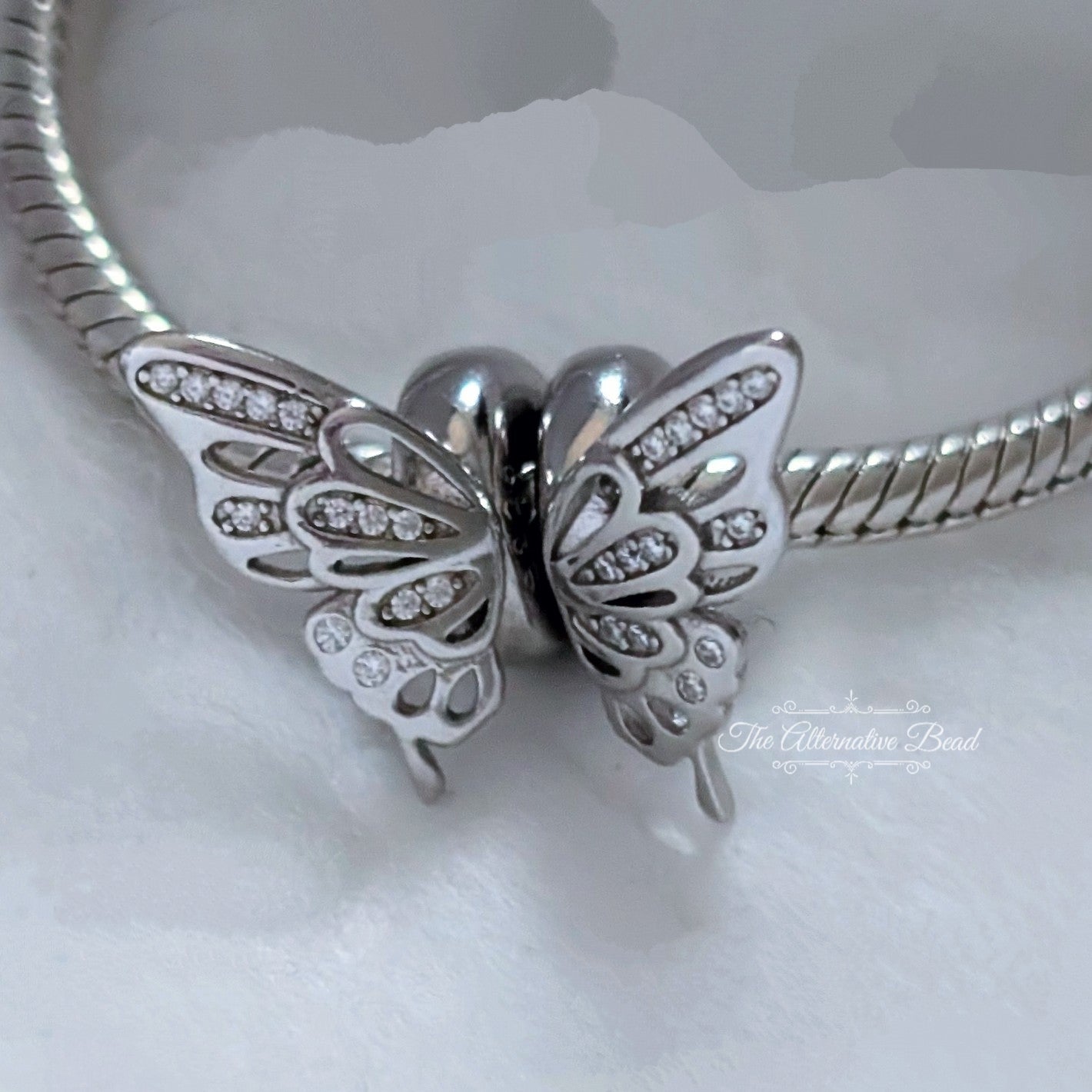 Butterfly Wings Stopper Charm