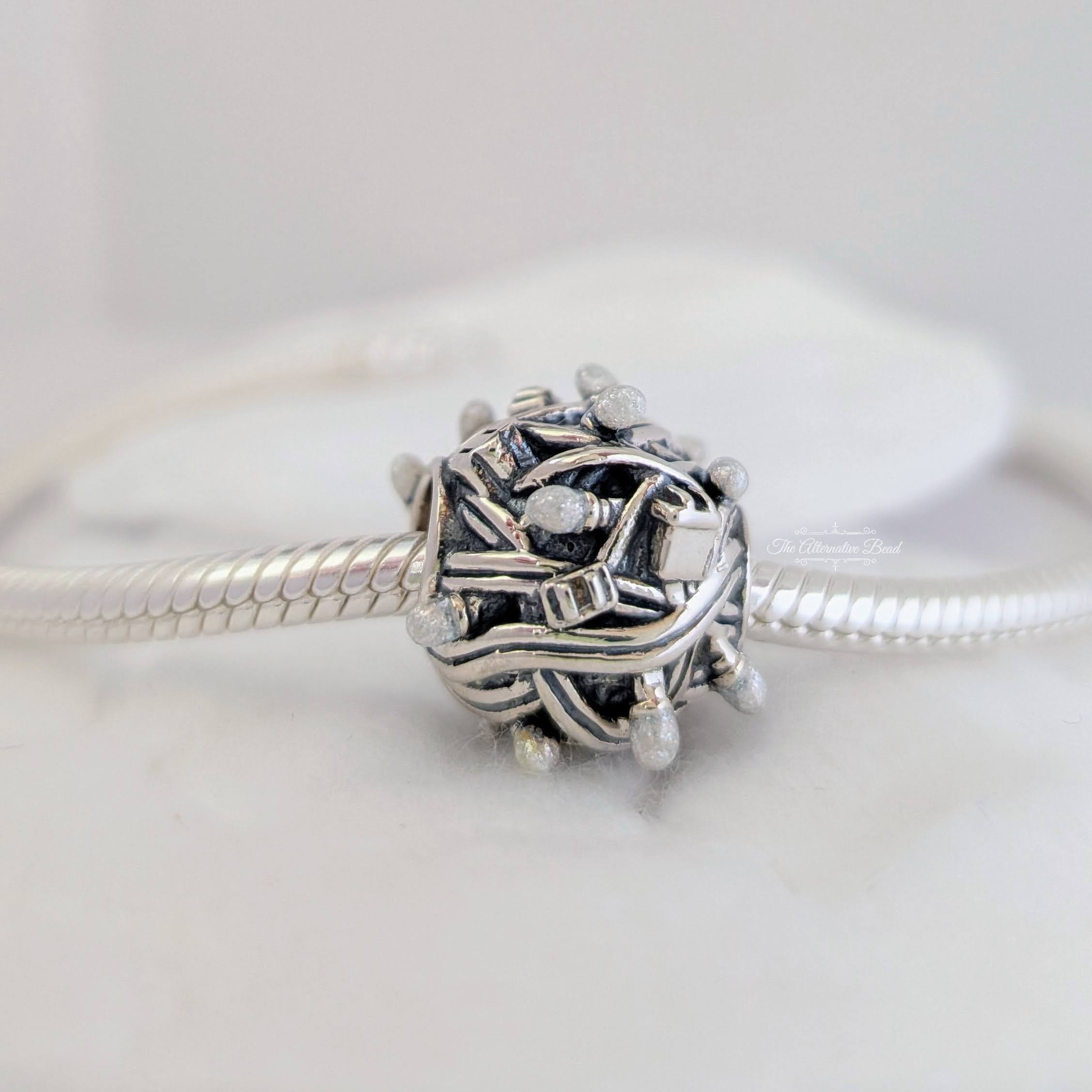 Bella Fascini Christmas Lights white sparkle