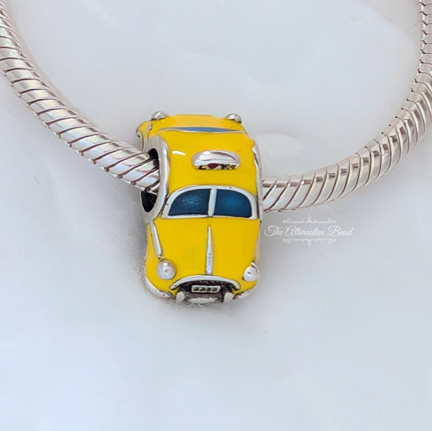 Yellow Car Charm