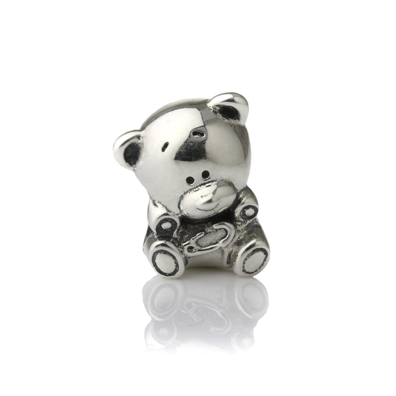 The Alternative Bead: Aurora Charm - Boo the Baby Bear Charm Sterling Silver Charm Picture 1