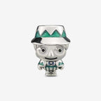 Praan The Great Oz Charm: Wizard & Machine silver; green sterling-silver; enamel Bead by The Alternative Bead. Your official Praan Retailer from Germany