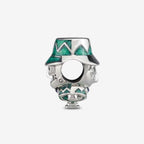 Praan The Great Oz Charm: Wizard & Machine silver; green sterling-silver; enamel Bead by The Alternative Bead. Your official Praan Retailer from Germany