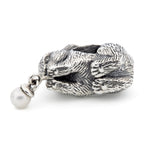 Elfbeads The Gift Of Spring - Pearl  sterling-silver; natural-stone Bead by The Alternative Bead. Your official Elfbeads Retailer from Germany