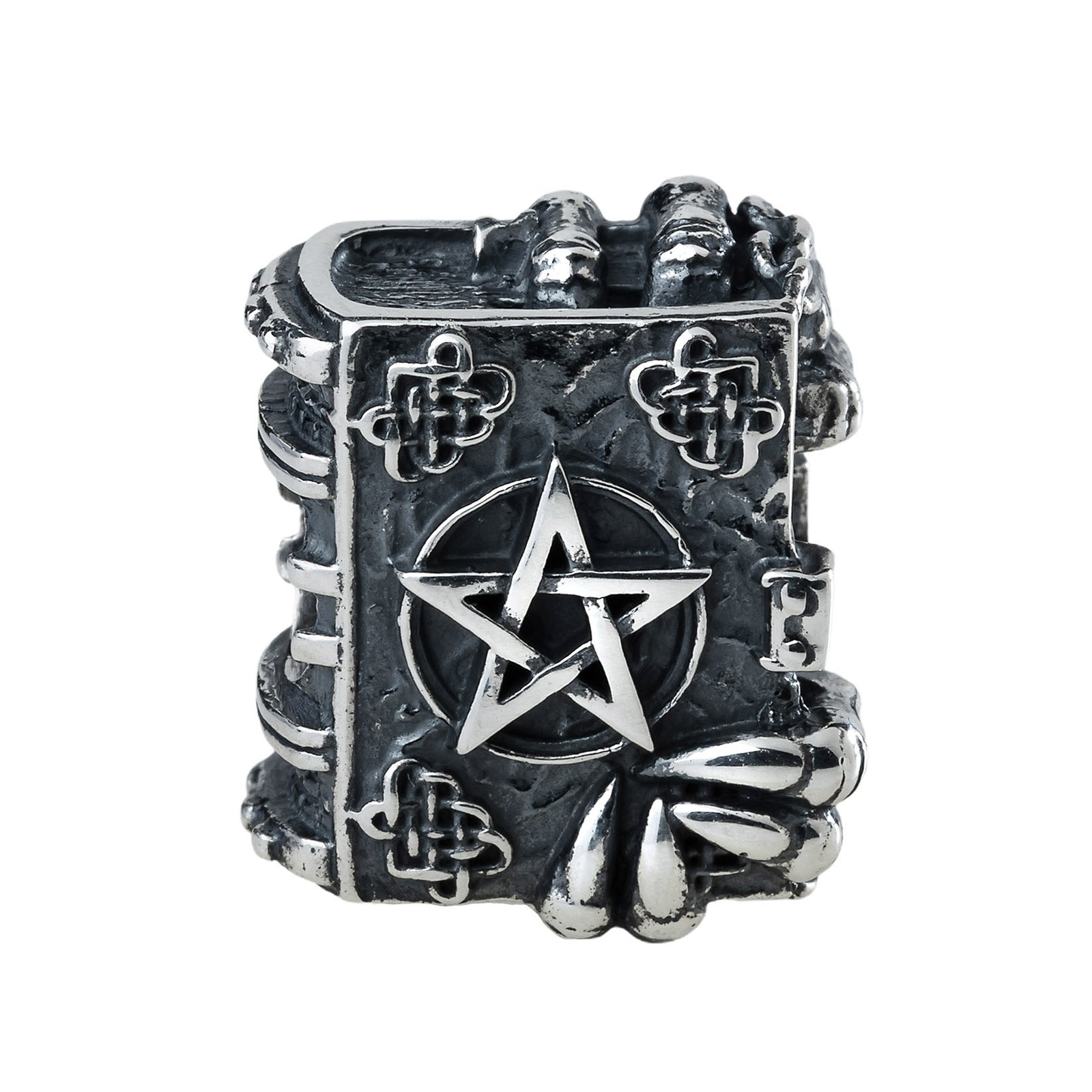 Elfbeads The Necronomicon silver sterling-silver Bead by The Alternative Bead. Your official Elfbeads Retailer from Germany
