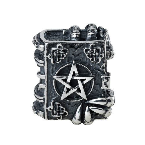 Elfbeads The Necronomicon silver sterling-silver Bead by The Alternative Bead. Your official Elfbeads Retailer from Germany