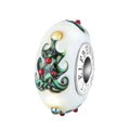 Elfbeads The Favorite Tree of Christmas silver; white glass Bead by The Alternative Bead. Your official Elfbeads Retailer from Germany