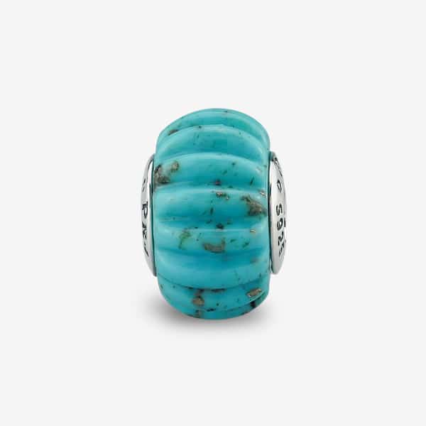 Turquoise Craved Charm C