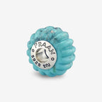 Praan Turquoise Craved Charm D silver sterling-silver Bead by The Alternative Bead. Your official Praan Retailer from Germany