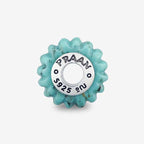 Praan Turquoise Craved Charm D silver sterling-silver Bead by The Alternative Bead. Your official Praan Retailer from Germany