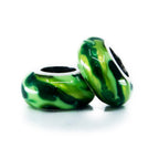 Aurora Charm Irish Meadow Special Edition Stopper silver; green sterling-silver; glass Stopper by The Alternative Bead. Your official Aurora Charm Retailer from Germany