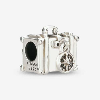 Vintage Suitcase Charm