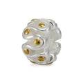OHM Beads Candy Ribbon (Retired) (WHB029SG)  sterling-silver Bead The Alternative Bead