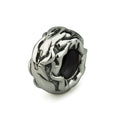 OHM Beads Fire-ish  sterling-silver Bead The Alternative Bead
