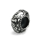 OHM Beads Tesla Coil-ish  sterling-silver Bead The Alternative Bead