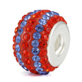 OHM Beads Team Colors (Retired) (WHD10705)  sterling-silver Bead The Alternative Bead