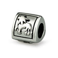 OHM Beads Leo (Retired) (AAO007)  sterling-silver Bead The Alternative Bead