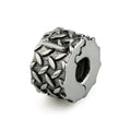 OHM Beads Metal-ness  sterling-silver Bead The Alternative Bead