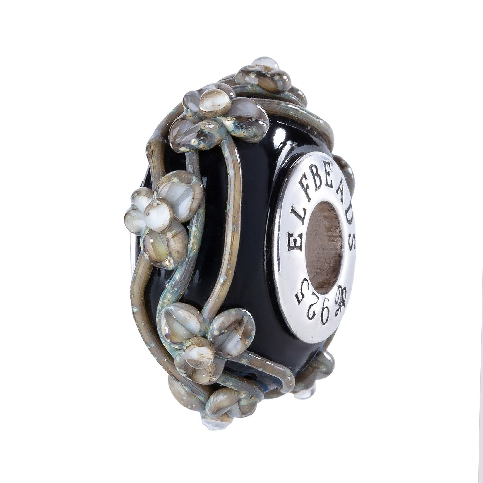 Elfbeads Wilted Beauty Flowertwig (G230816) glass Charm - The Alternative Bead official German Retailer. Buy 4 get 5 - free DHL Shipping for all orders above 150€