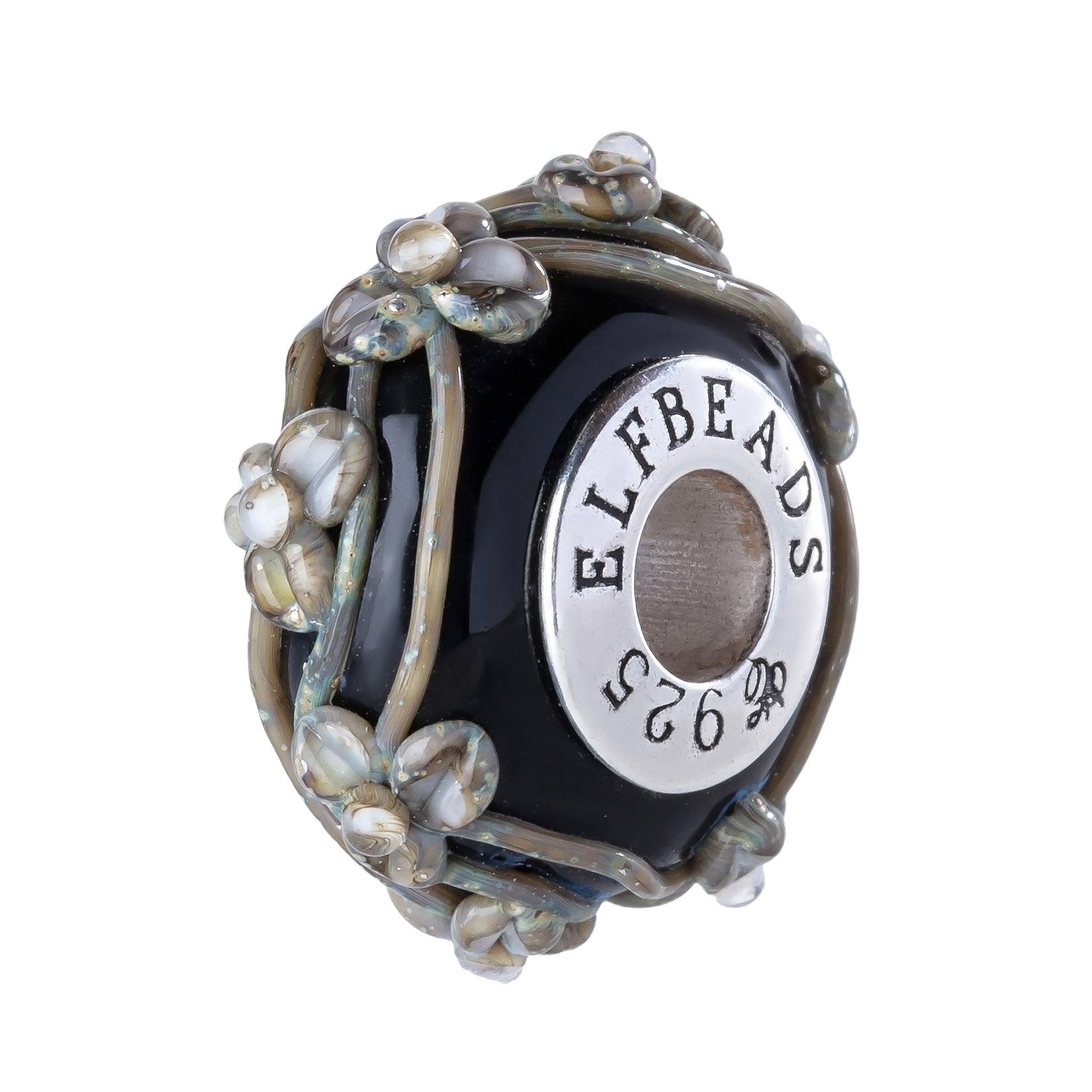 Elfbeads Wilted Beauty Flowertwig (G230816) glass Charm - The Alternative Bead official German Retailer. Buy 4 get 5 - free DHL Shipping for all orders above 150€