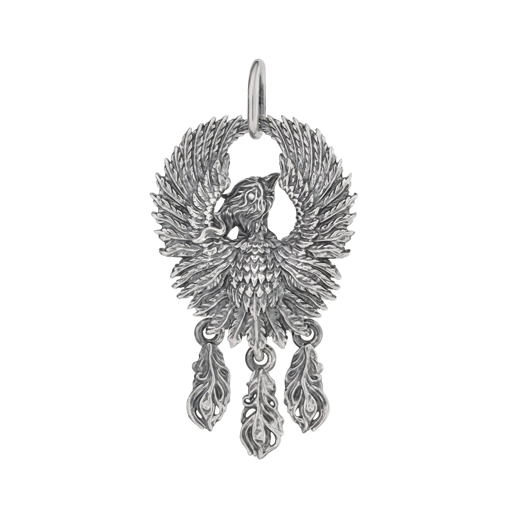 Elfbeads Wings of Rebirth silver sterling-silver Medallion by The Alternative Bead. Your official Elfbeads Retailer from Germany