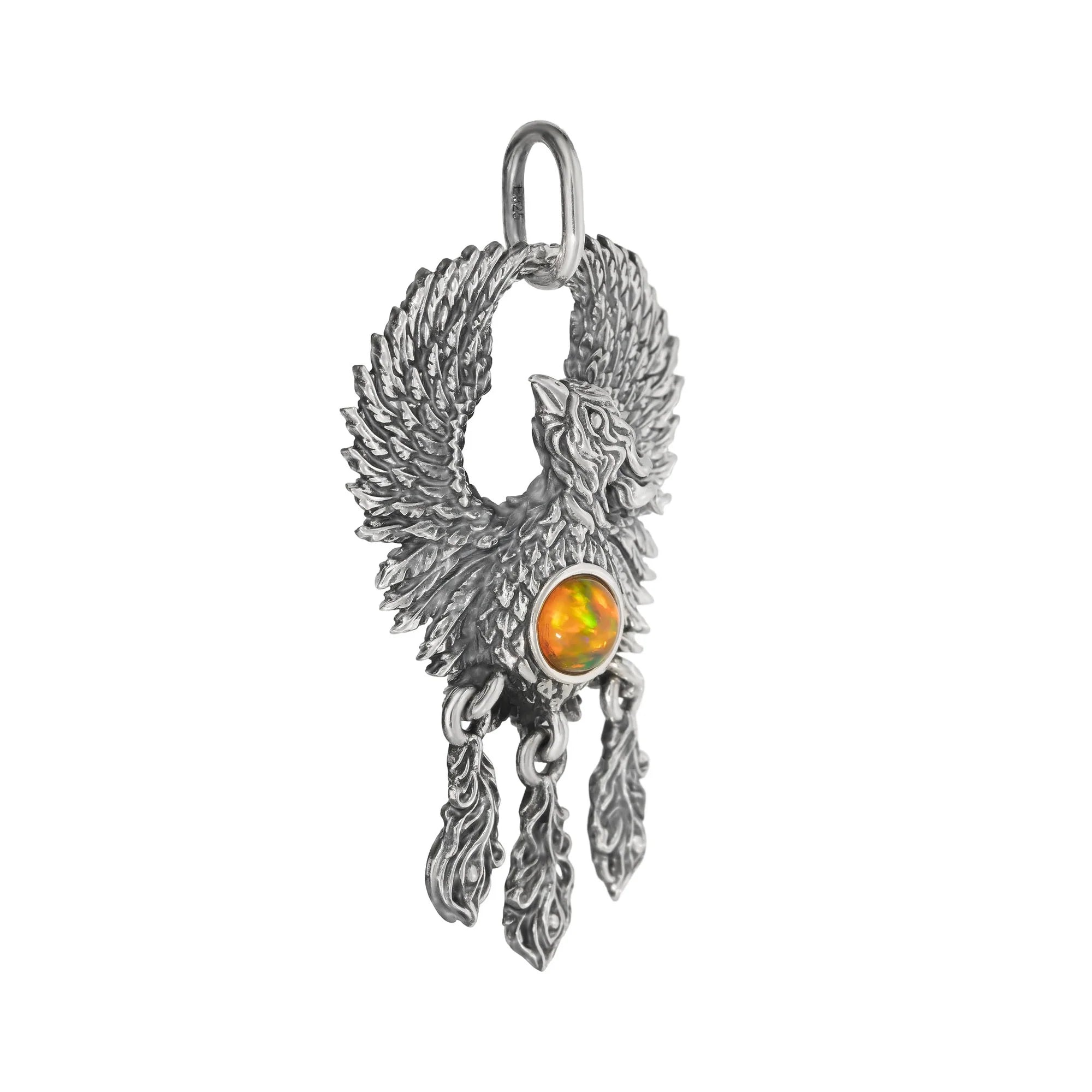 Elfbeads Wings of Rebirth silver sterling-silver Medallion by The Alternative Bead. Your official Elfbeads Retailer from Germany