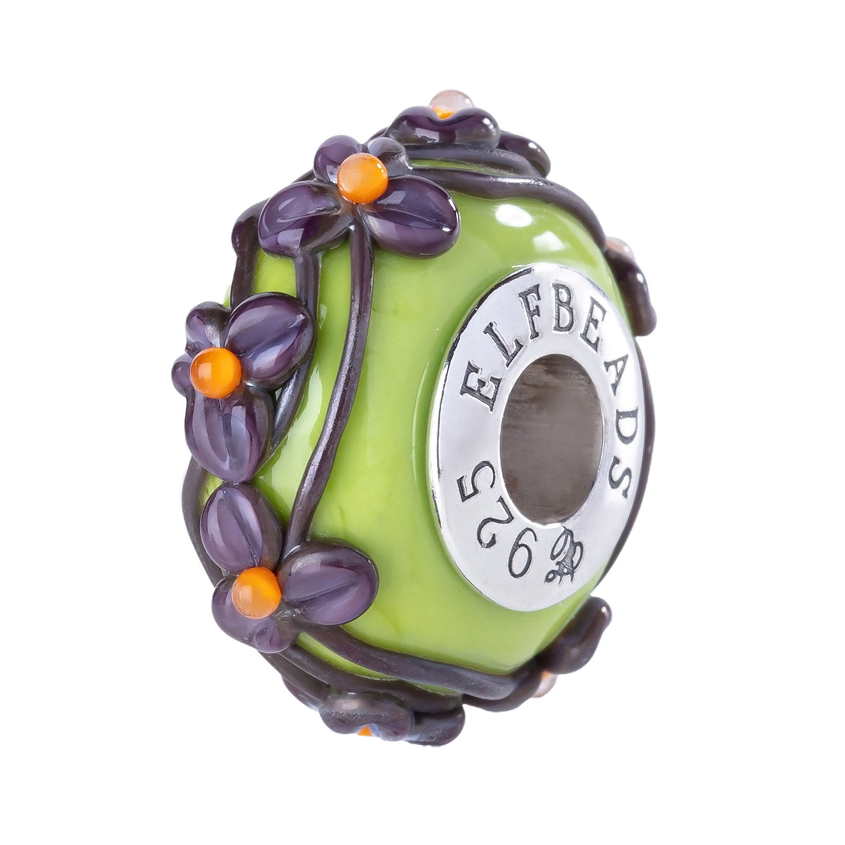 Elfbeads Witch Potion Flowertwig (G230815) glass Charm - The Alternative Bead official German Retailer. Buy 4 get 5 - free DHL Shipping for all orders above 150€