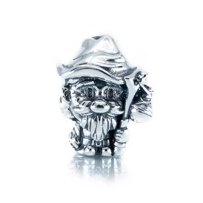 The Alternative Bead: Aurora Charm - Wise Sorcerer Wizard Charm Sterling Silver Charm Picture 2