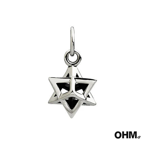 OHM Beads Merkaba Charm silver sterling-silver Bead by The Alternative Bead. Your official OHM Beads Retailer from Germany