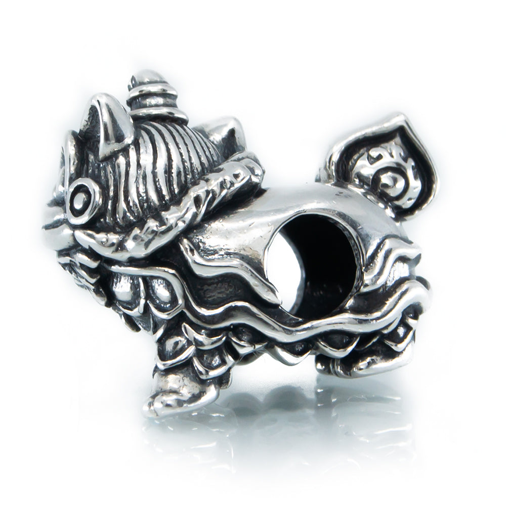 The Alternative Bead: Aurora Charm - Xia the Chinese Lion Sterling Silver Charm Picture 2