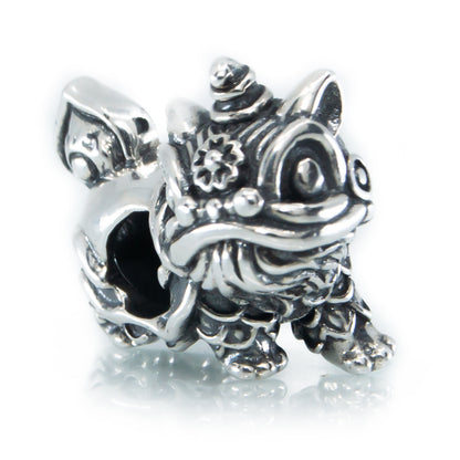 The Alternative Bead: Aurora Charm - Xia the Chinese Lion Sterling Silver Charm Picture 3