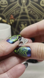 OHM Beads Planchette (GAR012)  sterling-silver Bead The Alternative Bead