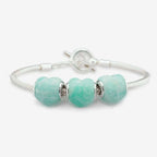 Praan Amazonite Heart Charm green natural-stone Bead by The Alternative Bead. Your official Praan Retailer from Germany