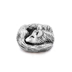 Black Raven Beads Vixen Lazy Fox silver sterling-silver Charm by The Alternative Bead. Your official Black Raven Beads Retailer from Germany