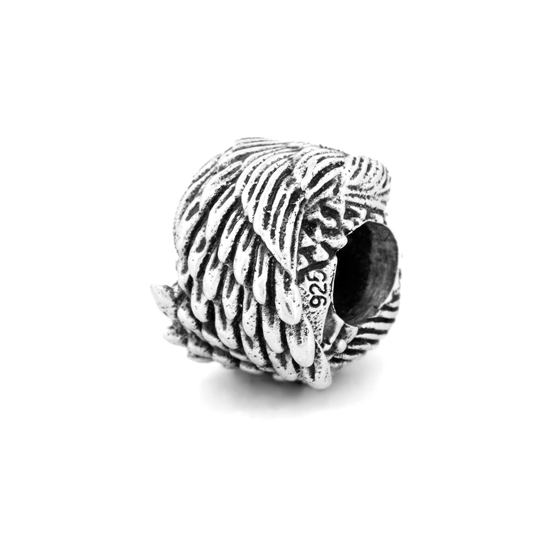 Black Raven Beads Huginn & Muninn silver sterling-silver Charm by The Alternative Bead. Your official Black Raven Beads Retailer from Germany