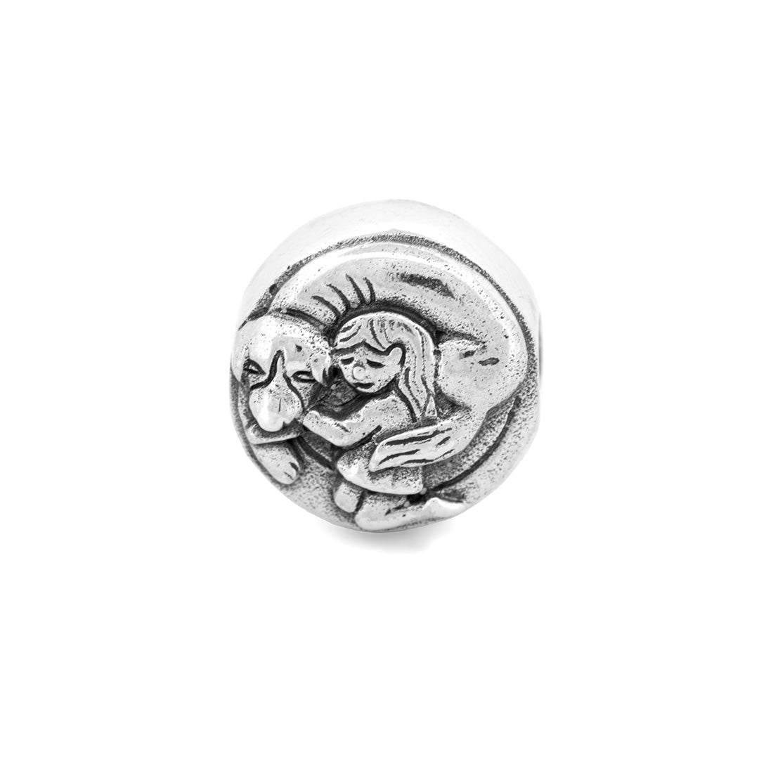 Black Raven Beads Friends Forever - Dog Basket silver sterling-silver Bead by The Alternative Bead. Your official Black Raven Beads Retailer from Germany