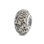 Black Raven Beads Snow Leopard white; gray glass Bead by The Alternative Bead. Your official Black Raven Beads Retailer from Germany