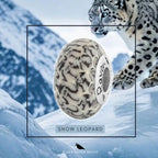 Black Raven Beads Snow Leopard white; gray glass Bead by The Alternative Bead. Your official Black Raven Beads Retailer from Germany
