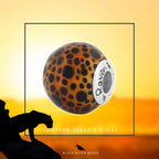 Black Raven Beads Leopard Glass Big brown glass Bead by The Alternative Bead. Your official Black Raven Beads Retailer from Germany