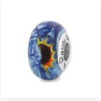 Black Raven Beads Van Gogh Sunflowers by Moonlight Glass LE blue; yellow glass Bead by The Alternative Bead. Your official Black Raven Beads Retailer from Germany