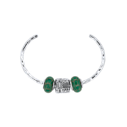 Black Raven Beads Melukat Set – Limited Availability silver and green sterling-silver and glass Collectors Set by The Alternative Bead. Your official Black Raven Beads Retailer from Germany